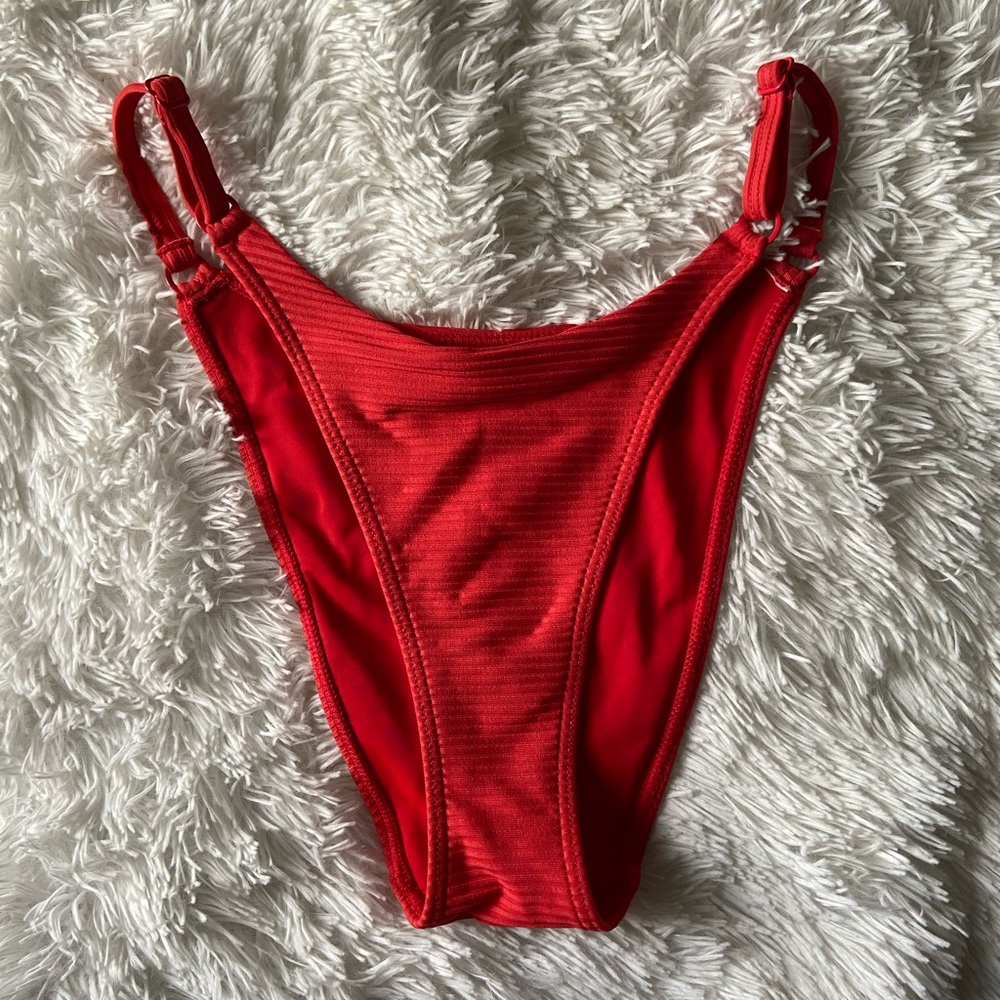 PacSun L.A. Hearts Red Bikini Bottom